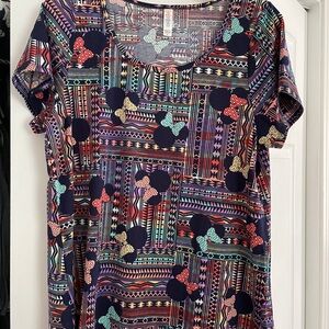 Disney LuLaRoe Aztec Top XL